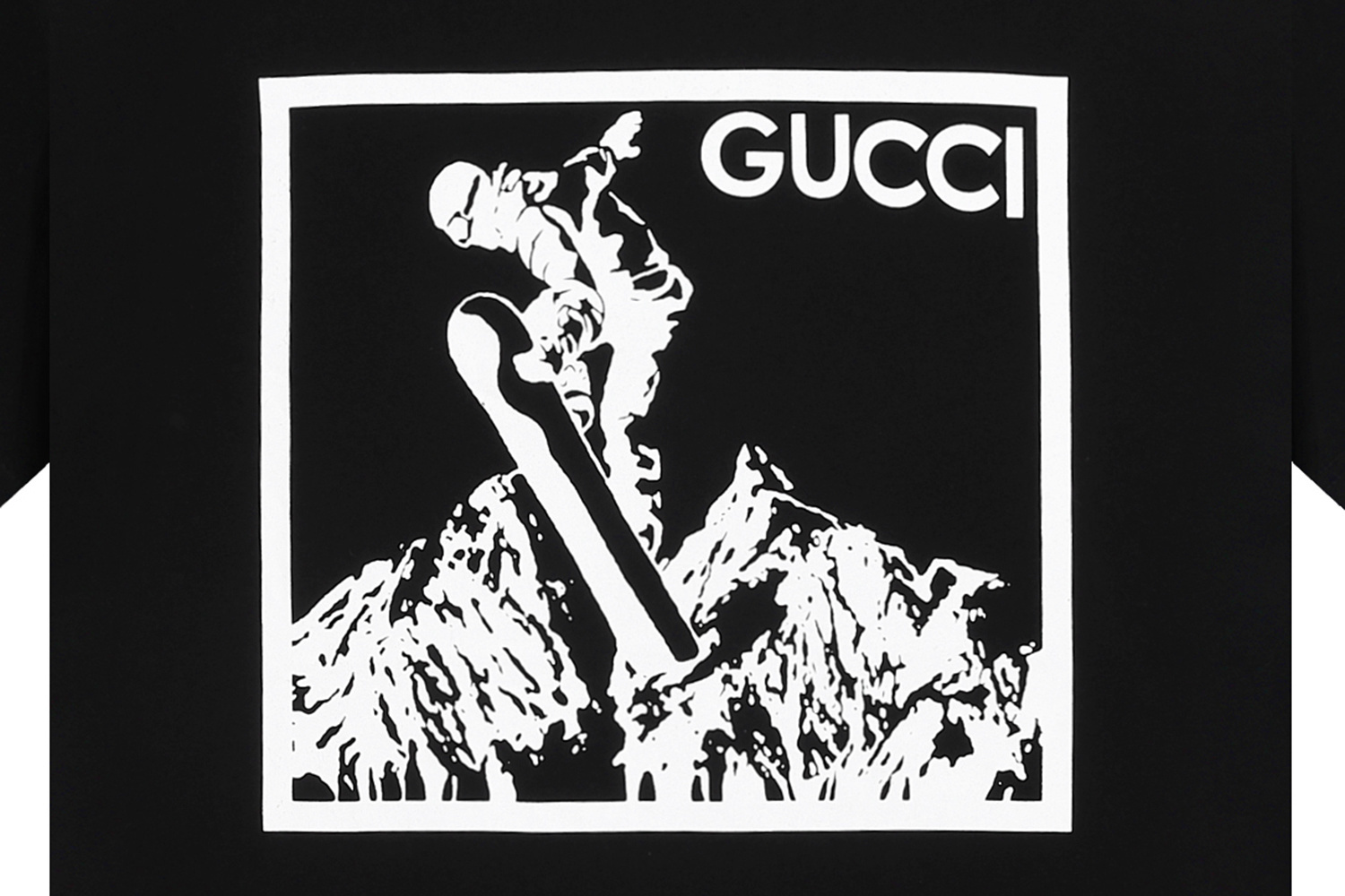 Gucci T-shirt YL#866 Black/White