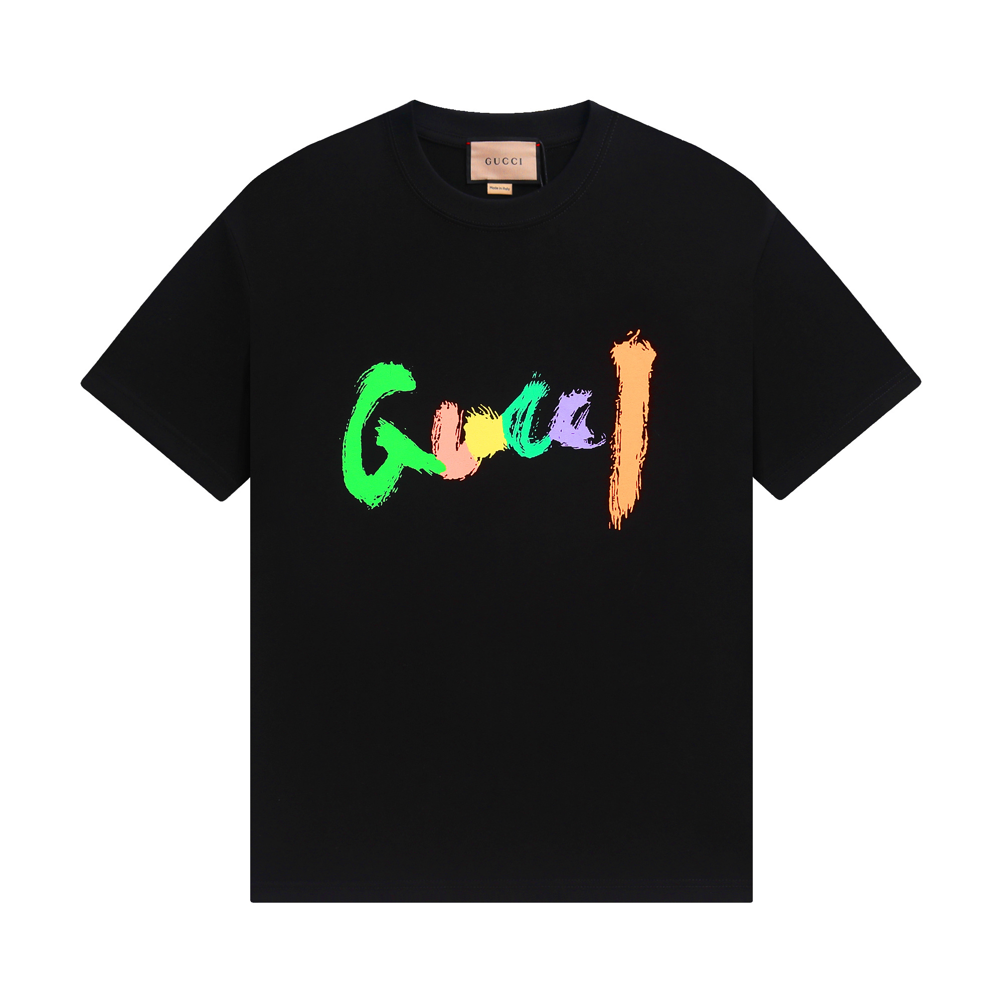 Gucci T-shirt YL#867 Black/Apricot
