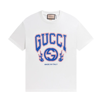 Gucci T-shirt YL#868 Black/White 02