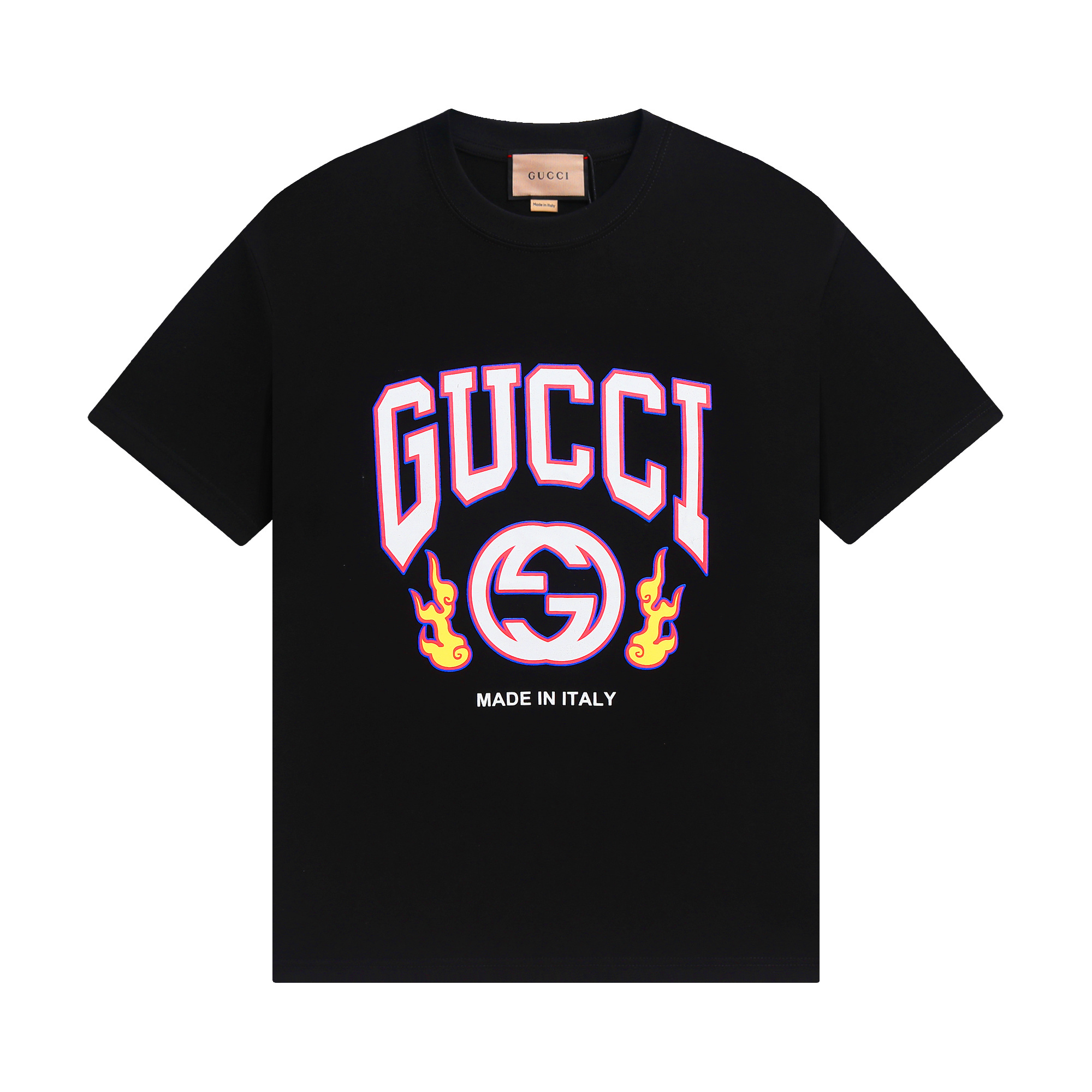 Gucci T-shirt YL#868 Black/White