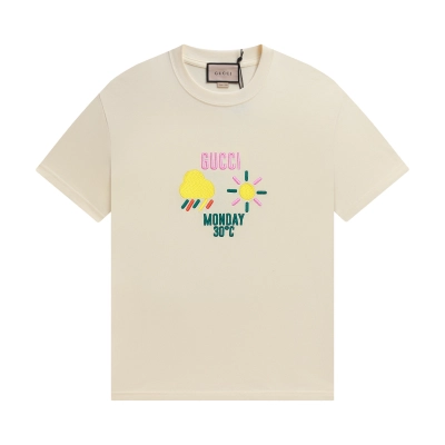 Gucci T-shirt YL#870 Apricot 01