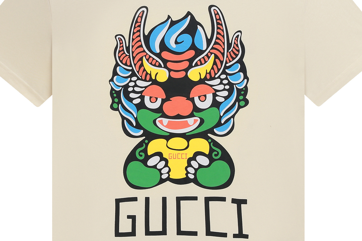 Gucci T-shirt YL#872 Black/Apricot