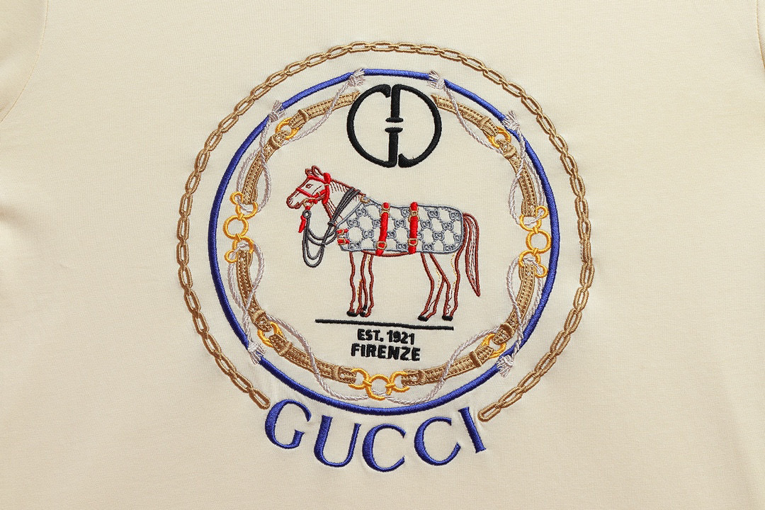 Gucci T-shirt YL#875 Apricot