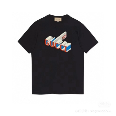 Gucci T-shirt YL#876 Black 01