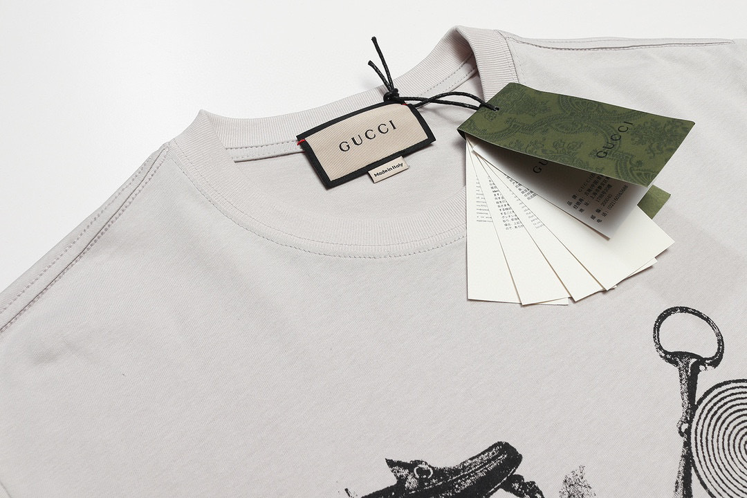 Gucci T-shirt YL#877 Grey