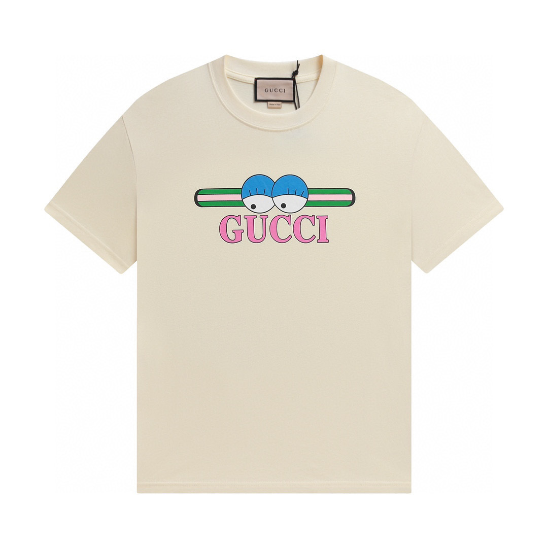 Gucci T-shirt YL#878 Apricot