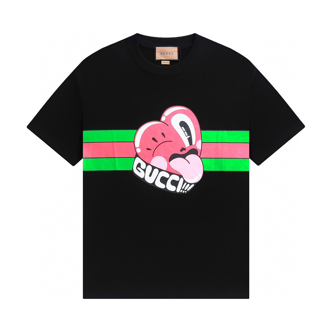 Gucci T-shirt YL#879 Black