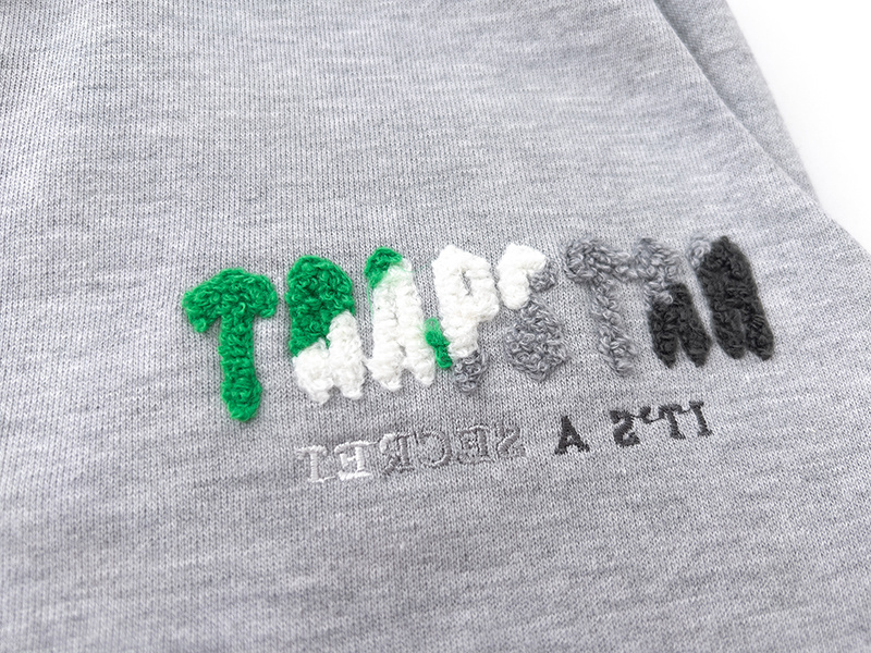 Trapstar Short-Sleeve Set YL#639-640 Black/Grey/White