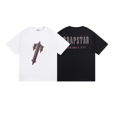 Trapstar T-shirt YL#633 Black/White 01