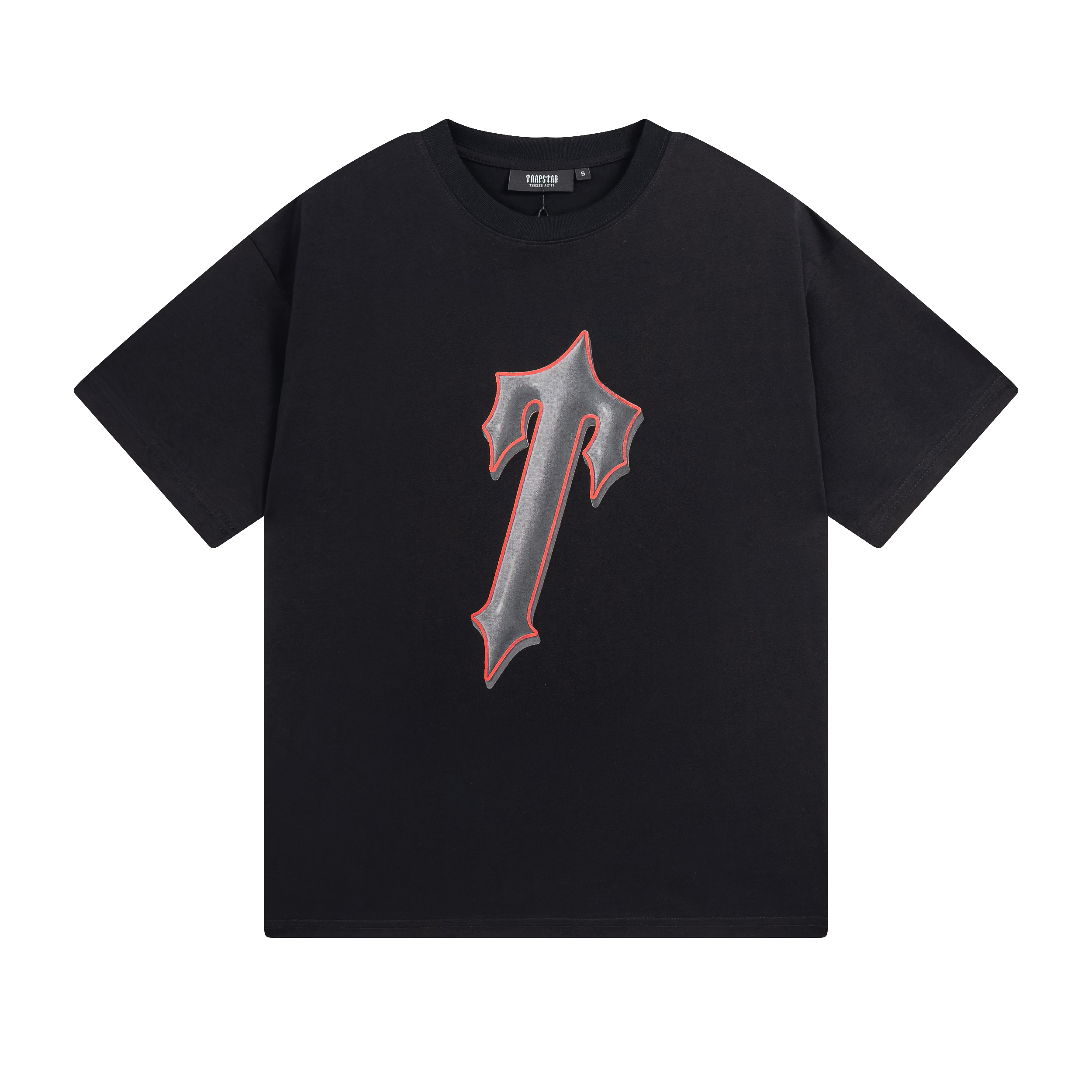 Trapstar T-shirt YL#633 Black/White