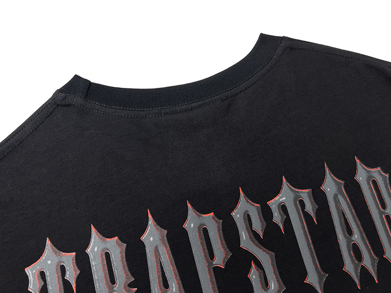 Trapstar T-shirt YL#633 Black/White