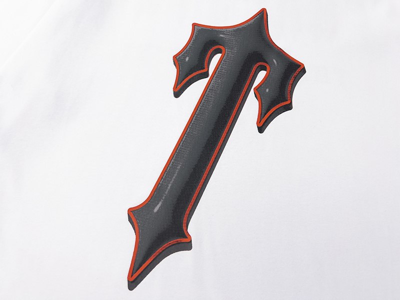 Trapstar T-shirt YL#633 Black/White