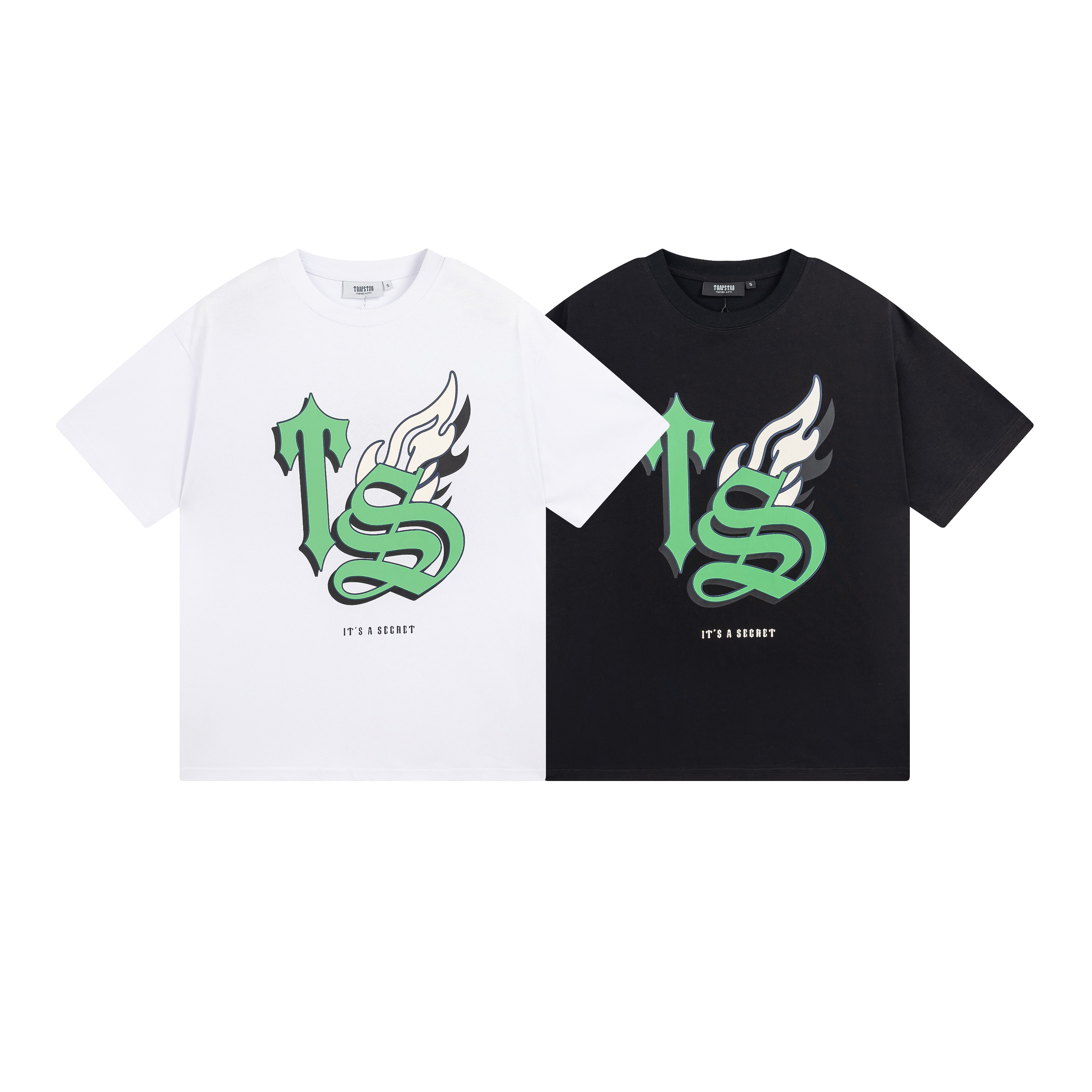Trapstar T-shirt YL#634 Black/White