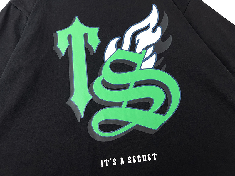 Trapstar T-shirt YL#634 Black/White