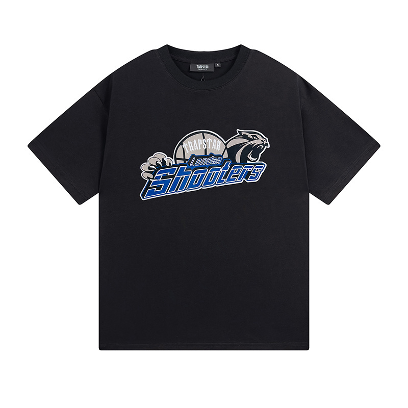 Trapstar T-shirt YL#637 Black/White