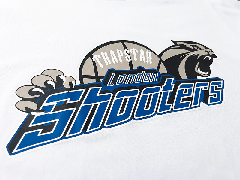 Trapstar T-shirt YL#637 Black/White