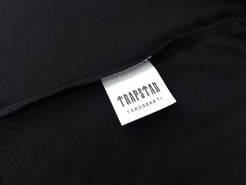 Trapstar T-shirt YL#637 Black/White