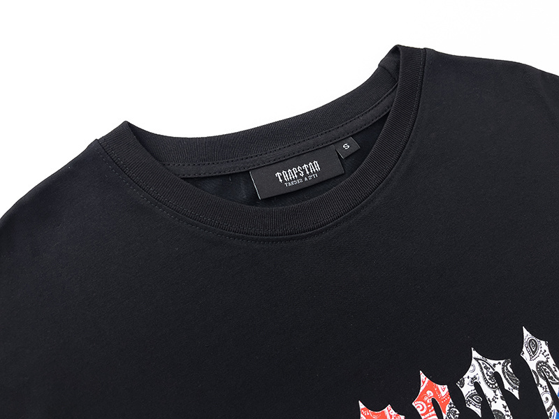 Trapstar T-shirt YL#638 Black/White