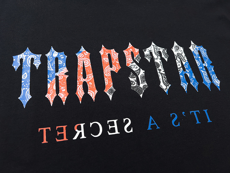 Trapstar T-shirt YL#638 Black/White