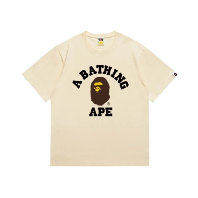 Bape T-shirt YL #057 Apricot 01