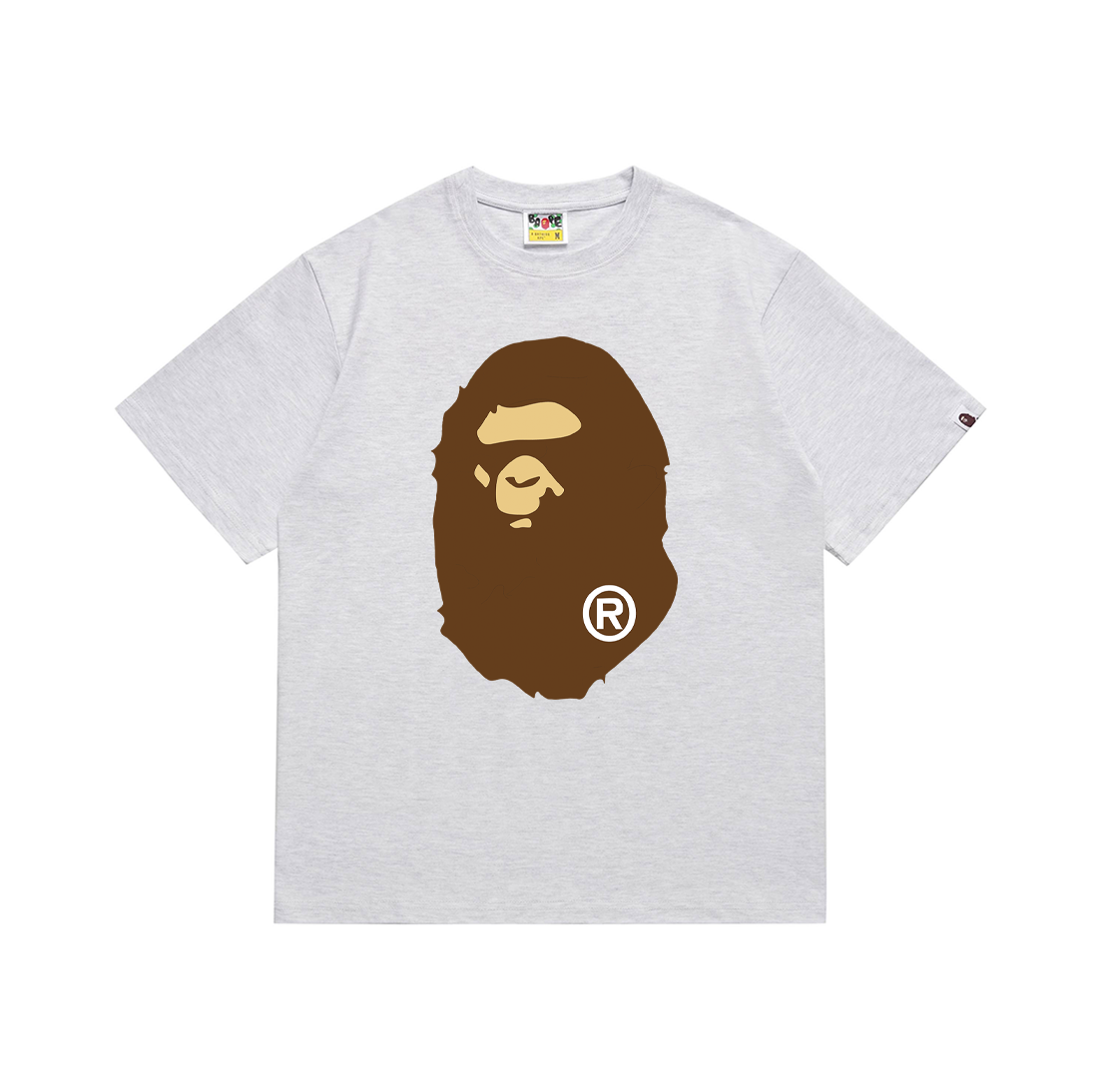 Bape T-shirt YL #175 Light Grey