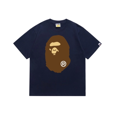 Bape T-shirt YL #175 Navy Blue 01