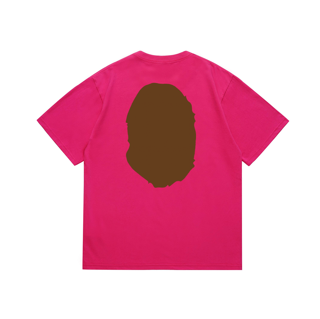 Bape T-shirt YL #175 Papaya Pink