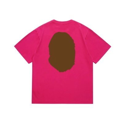 Bape T-shirt YL #175 Papaya Pink 02