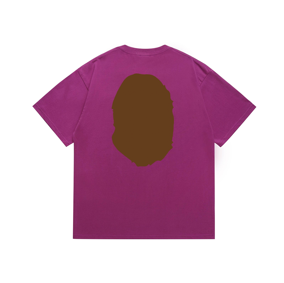 Bape T-shirt YL #175 Rose Purple