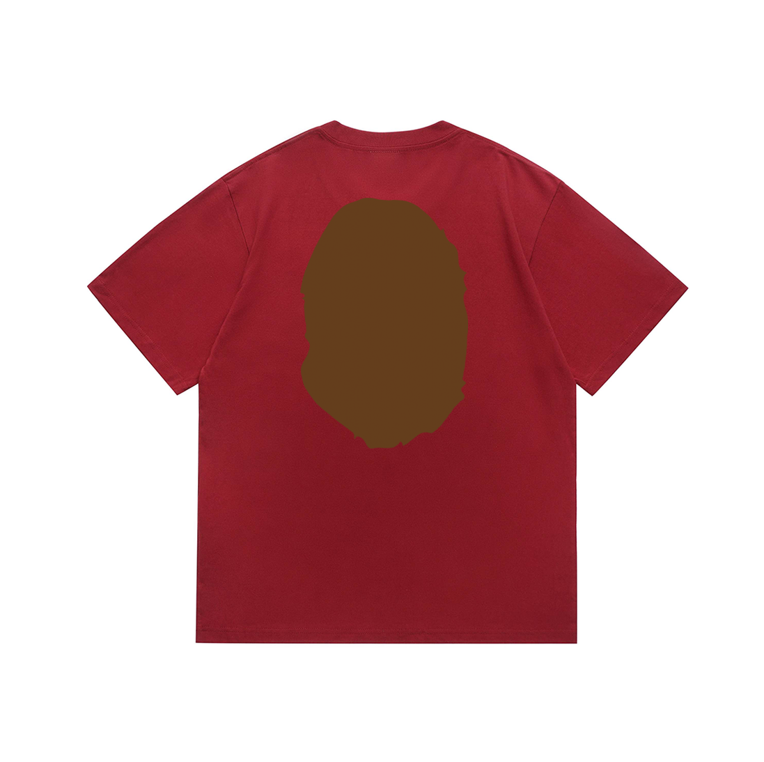 Bape T-shirt YL #175 Wine Red
