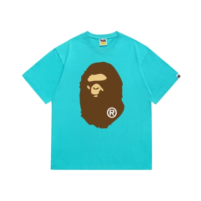 Bape T-shirt YL #175 Fluorescent Blue 01