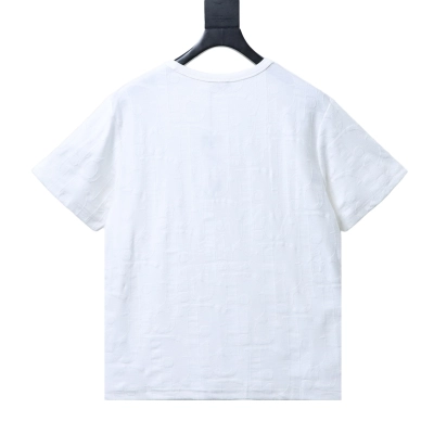 Dior 25ss Full-Canvas Brocade T-Shirt YL White 02