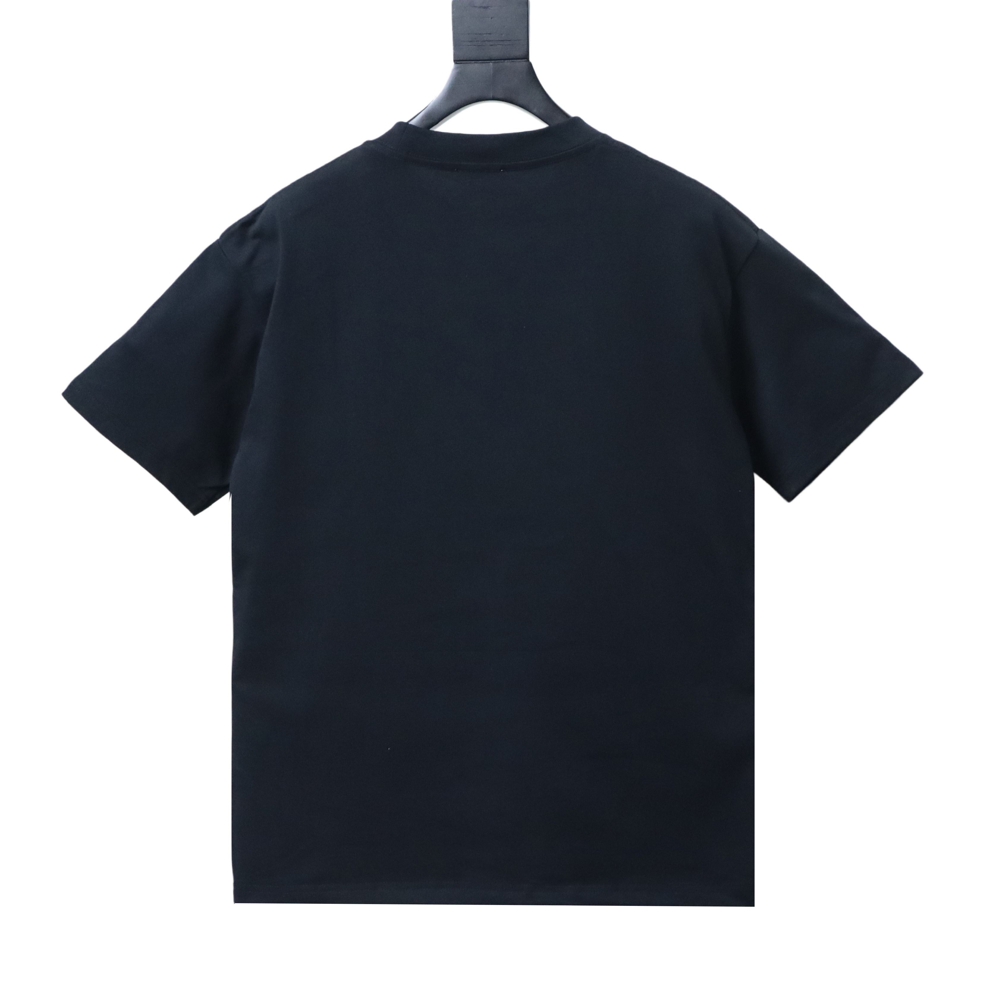 Dior 26ss CD Slogan Embroidery Logo T-shirt YL Black