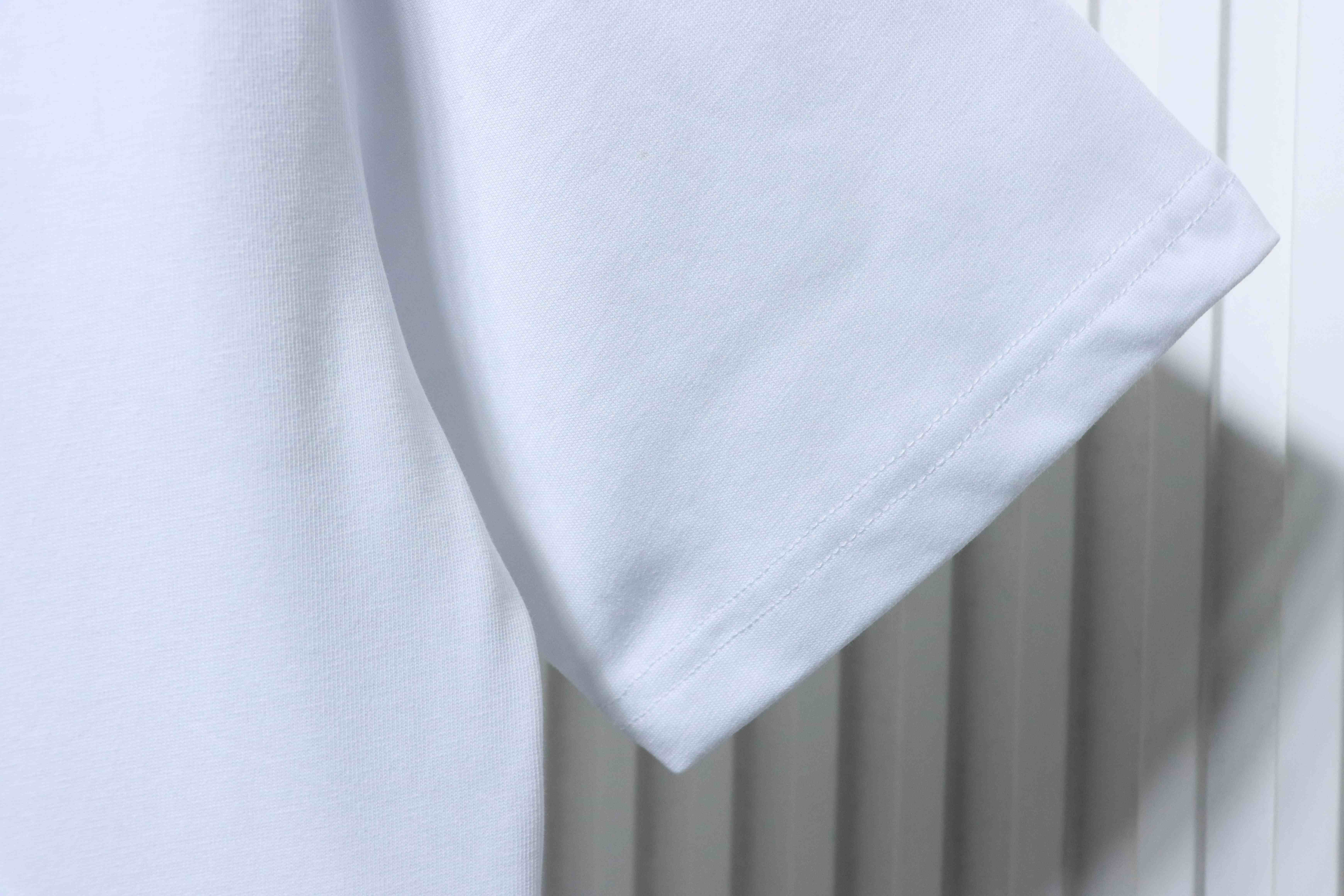 Dior 26ss CD Slogan Embroidery Logo T-shirt YL White