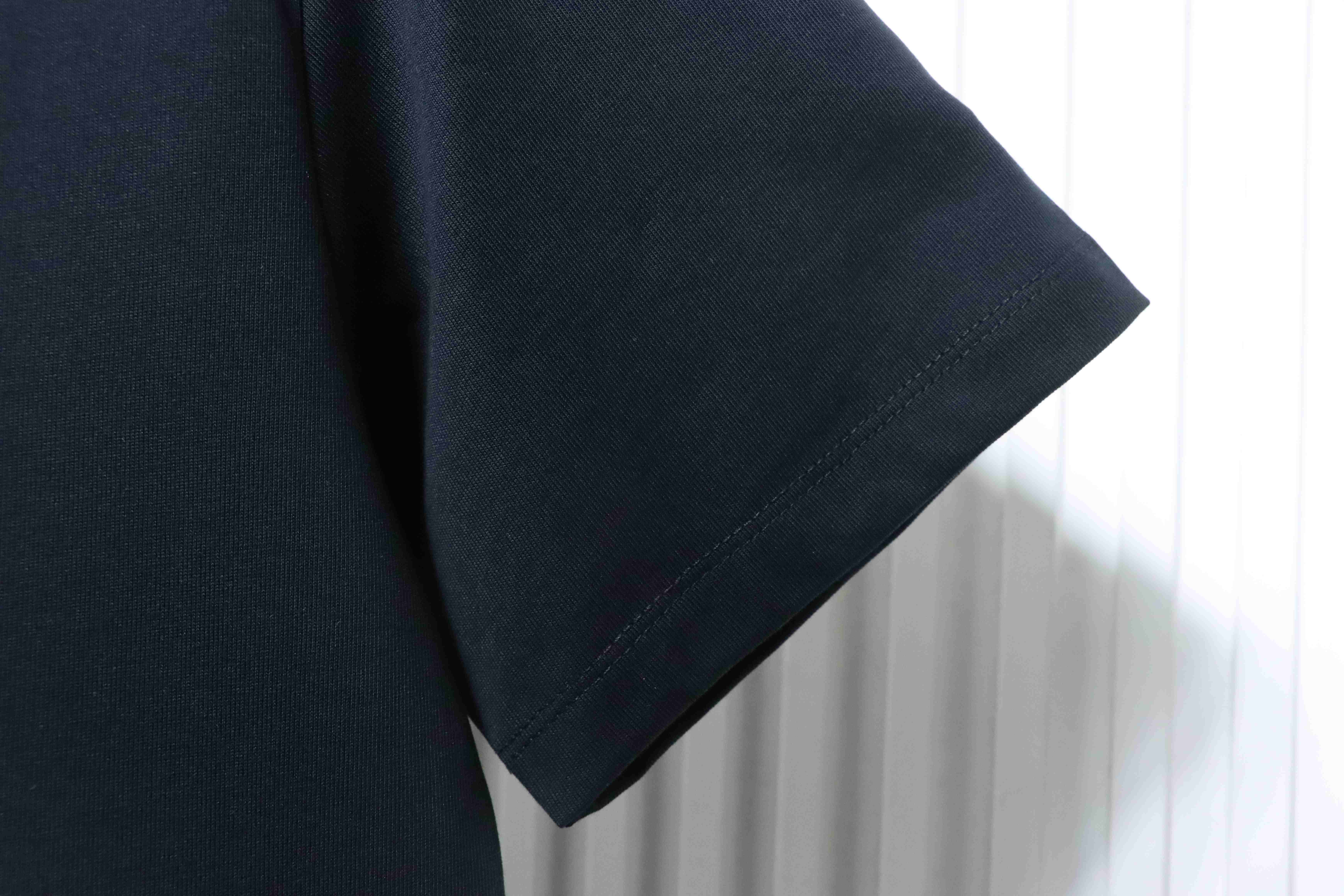 Dior 26ss Patchwork CD Letter Print on Chest T-shirt YL Black