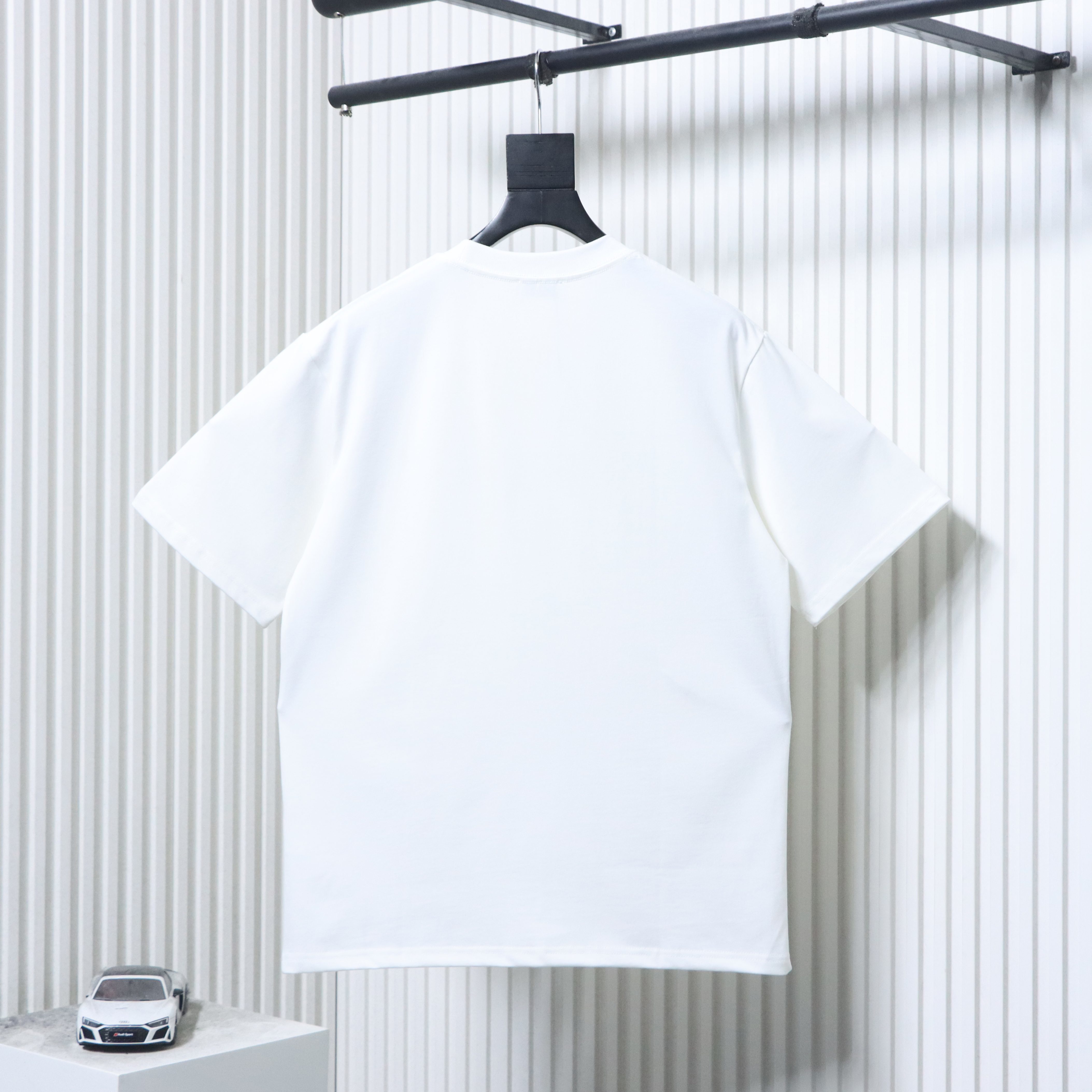 Dior Chest Metal Logo T-shirt YL White