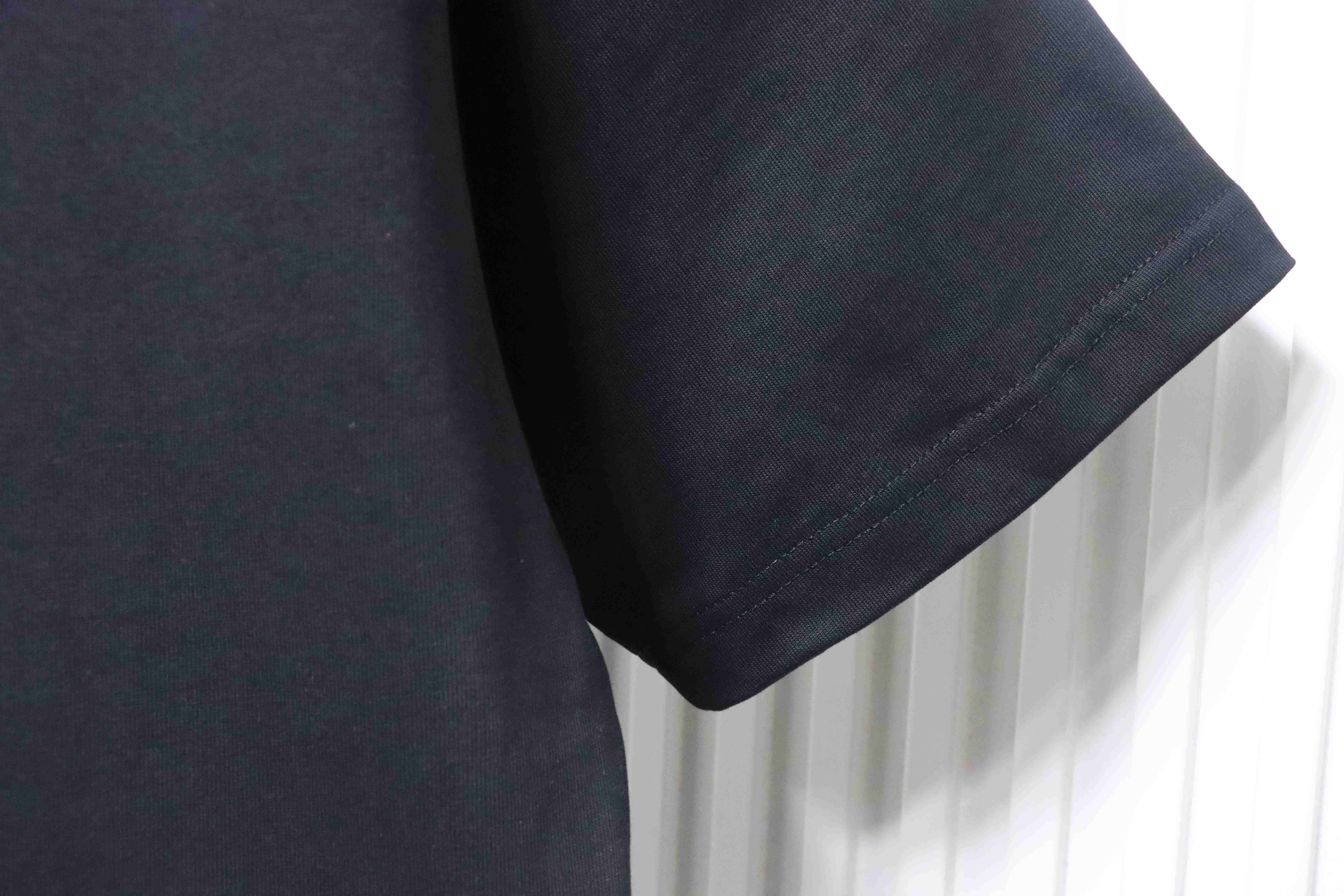 Dior Classic CD Embroidery T-shirt YL Black