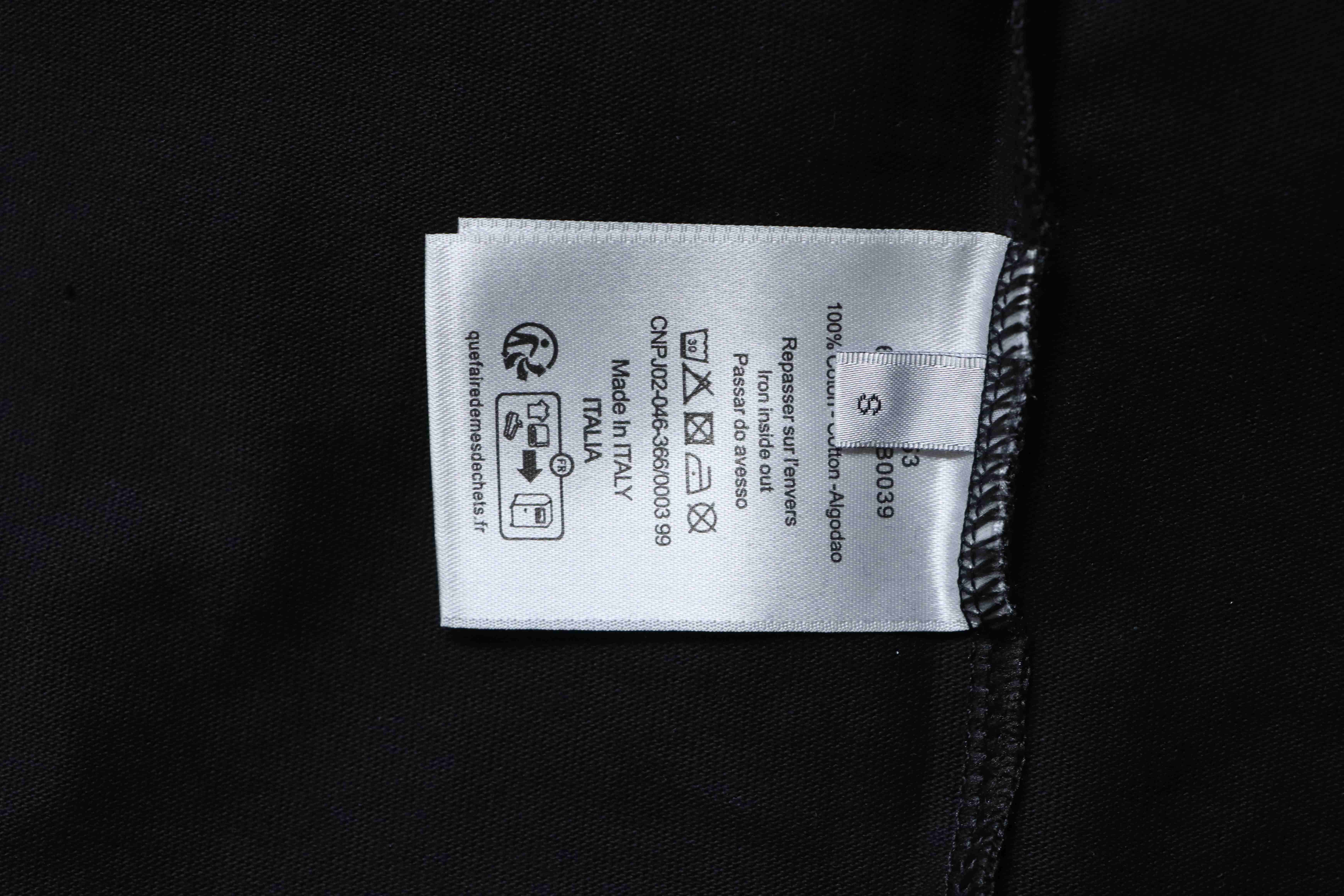 Dior Classic CD Embroidery T-shirt YL Black