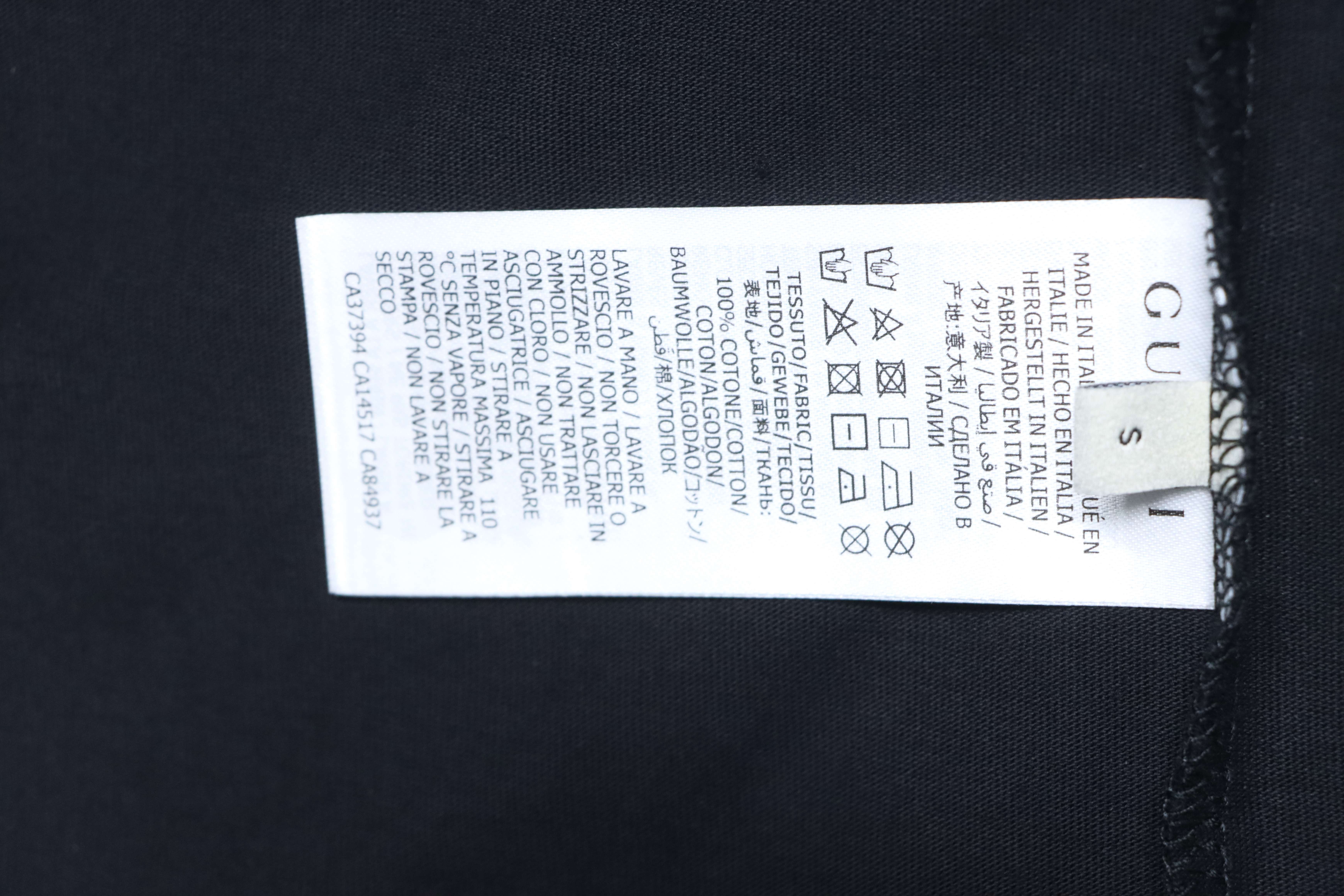 Gucci Embossed Logo T-shirt YL Black