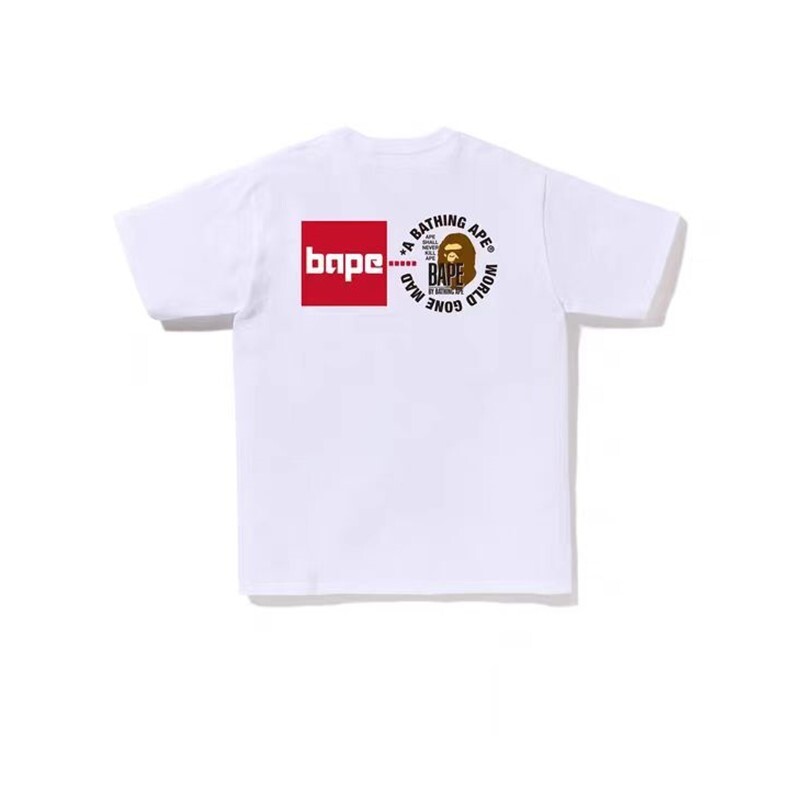 Bape T-shirt YL #1008 Black/White