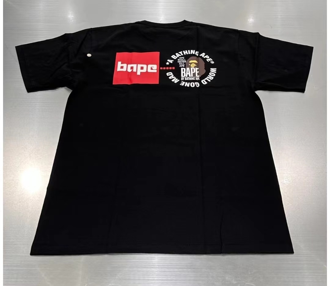 Bape T-shirt YL #1008 Black/White