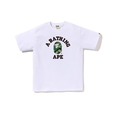 Bape T-shirt YL #1009 Black/White 02