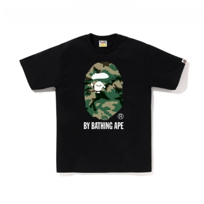 Bape T-shirt YL #1010 Black/White 02