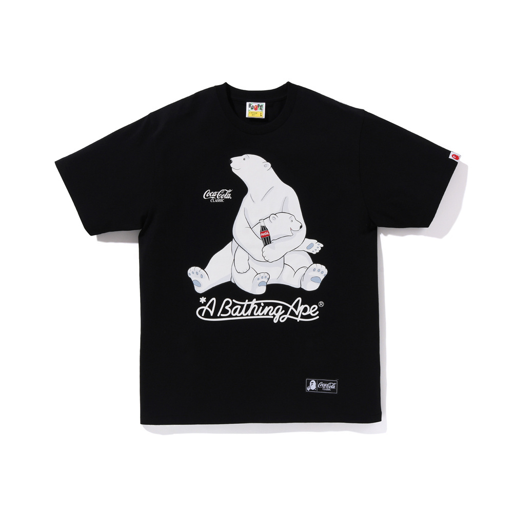 Bape T-shirt YL #1012 Black/White