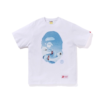 Bape T-shirt YL #1013 Black/White 01