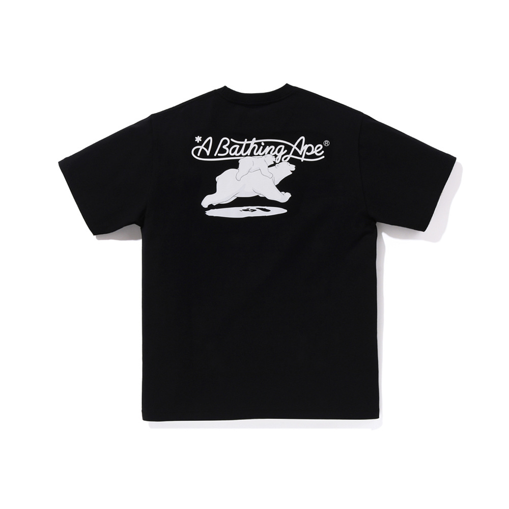 Bape T-shirt YL #1013 Black/White