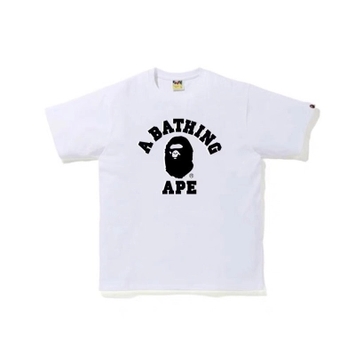 Bape T-shirt YL #1016 Black/White 02