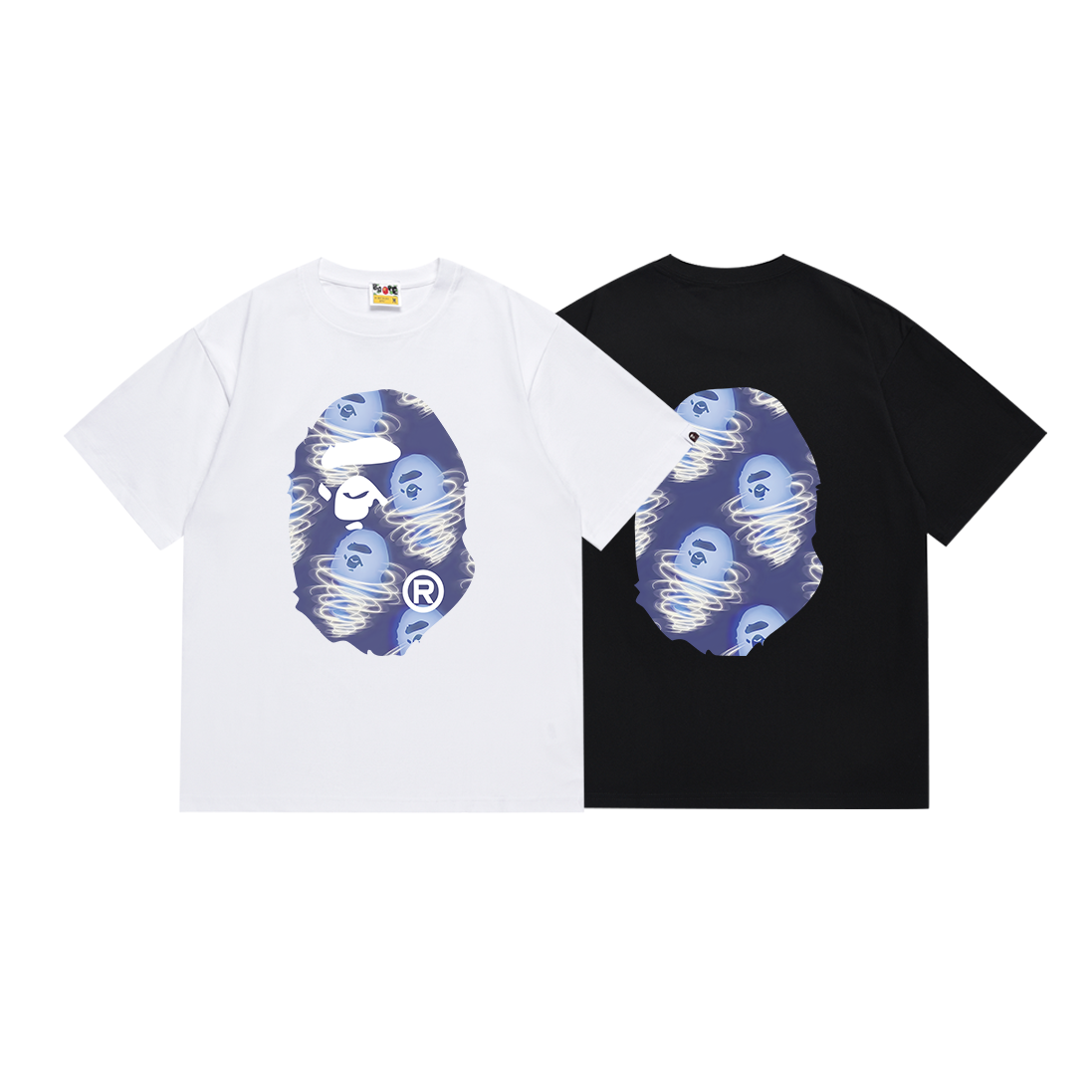 Bape T-shirt YL #161 Black/White