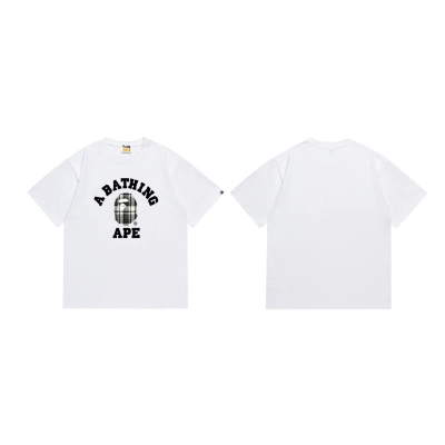 Bape T-shirt YL #223 Black/White 02