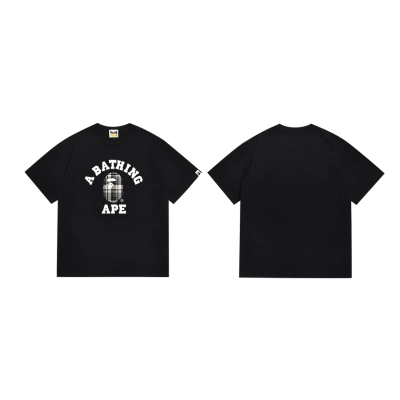 Bape T-shirt YL #223 Black/White 01